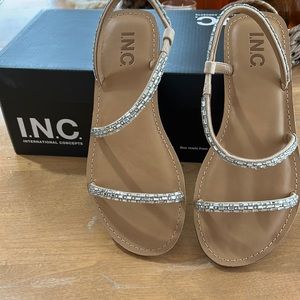 Size 6 INC sandals new in box